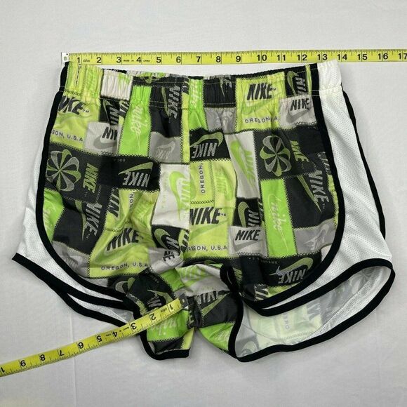 NIKE Tempo Running Short Oregon Green Pinwheel NEW - Picture 10 of 11